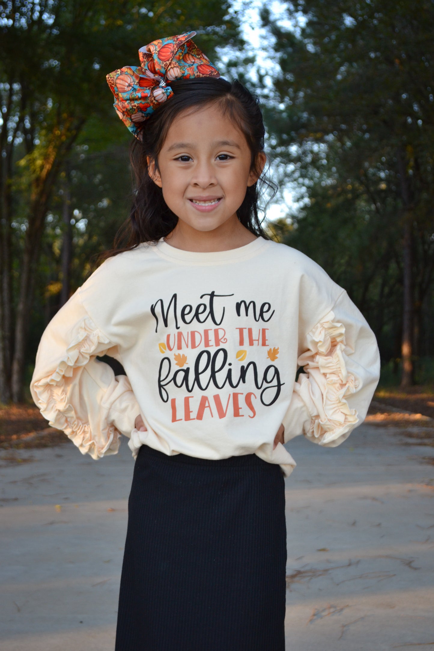 Falling leaves sweater