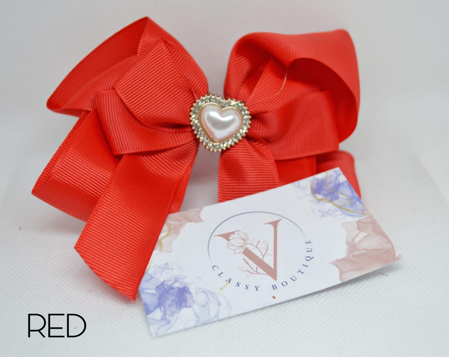 Mini heart bows