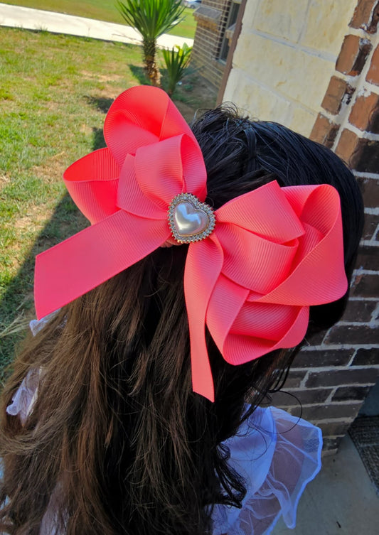 Mini heart bows